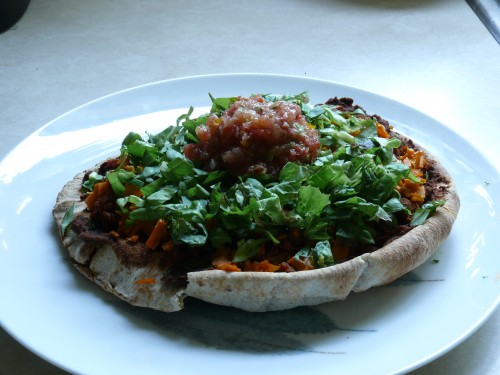 Tempeh Tostada