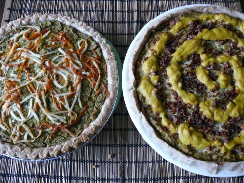 Side-by-side Quiche Action