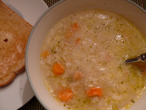 Chick Pea & Rice Soup