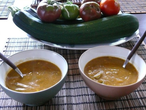 Summer Zucchini Soup (suitable for yeti)